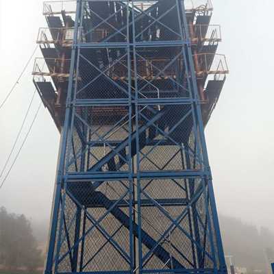 高墩施工爬梯 垂直建筑爬梯 梯笼爬梯