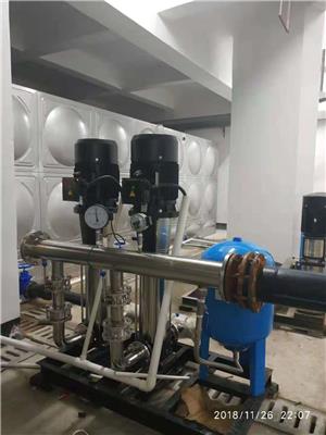 云南晋宁县无负压变频供水设备自动化技术在机械制造的应用