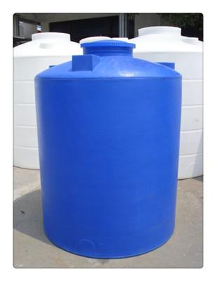 2000升塑料平底水箱2吨塑料圆柱形水塔是食品级塑料储水罐