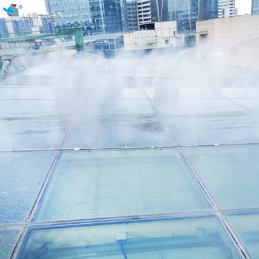 供应广西玻璃房喷雾降温设备水喷雾降温喷淋降温设备-广西锦胜雾森环保科技