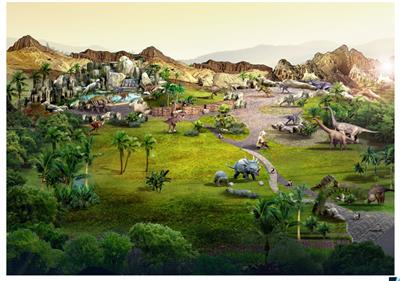 恐龙谷 主题乐园 景观设计