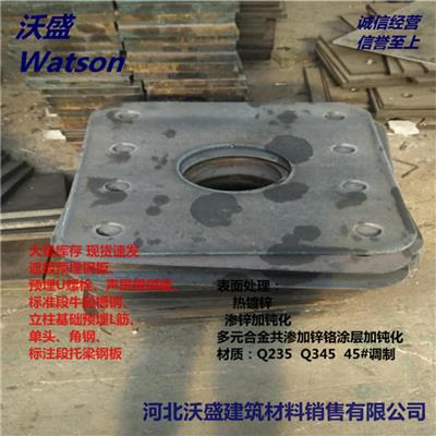 郑州定位钢板挡砟钢板 焊接钢板