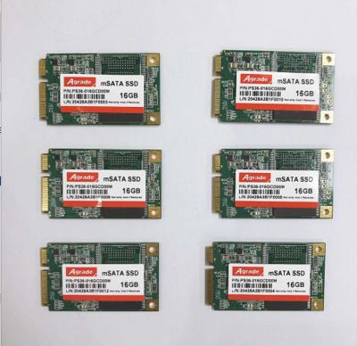 睿达Agrade储存卡SSD工业级常温/宽温64GMLC固态硬盘mSATA