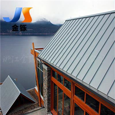 立边咬合32-410型铝镁锰板 公共建筑屋面用0.9MM