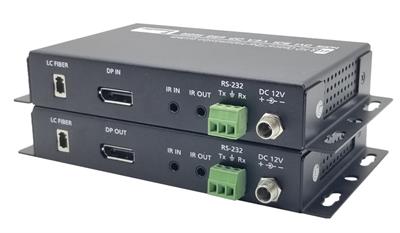 新锐视听 DP 1.2 4K光端机 DP 1.4 8K光端机 双向红外IR 串口RS232