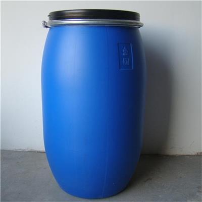 120公斤塑料圆桶广口化工包装蓝色塑料桶