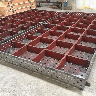 康兴机电供应一级三维焊接平台 1000x1500 机器人焊接工装平板加工定制