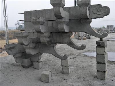 青岛斗拱模具电话 北京古建水泥斗拱