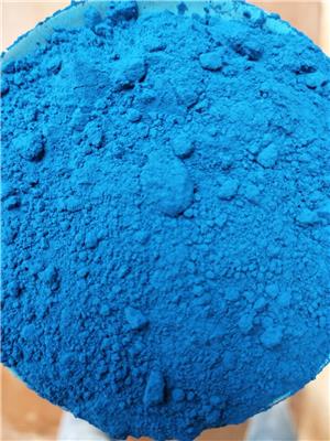 耐高温氧化铁蓝颜料 彩色沥青路面用铁蓝 颜料着色力强