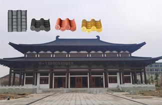 永泰县农村城镇一体化建设装饰仿古筒瓦施工简易方便