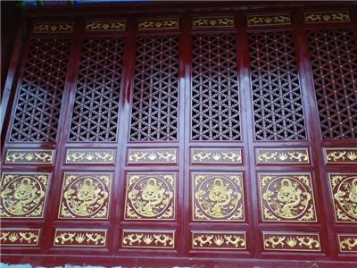 吴忠古建彩画 古建彩画 中国古代建筑的装饰丰富多彩