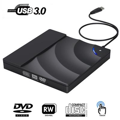 外置高速USB 3.0 CD DVD驱动器便携式**薄CD DVD +- RW刻录机