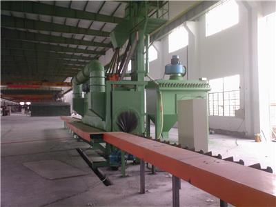 杭州钢管通过式抛丸机，通过式抛丸清理机设备
