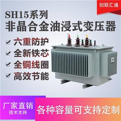 SH15非晶合金变压器 50kva油浸式变压器 10kv非晶合金变压器参数