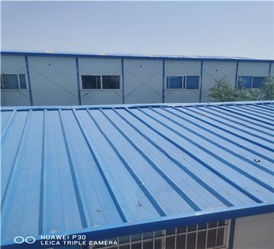 郑州惠济区出售二手彩钢房 二手简易房 工地项目部三层彩钢房回收