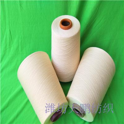 连云港竹纤维涤纶包芯纱26支 常年生产