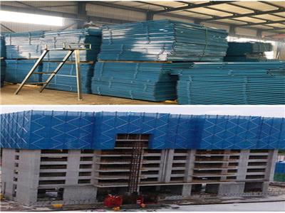 河北厂家生产建筑防护外墙爬架网片 镀锌板材质安全立网