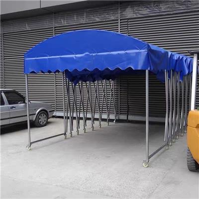 荆州地区推拉雨棚厂家家用汽车停车雨棚户外门店遮雨棚