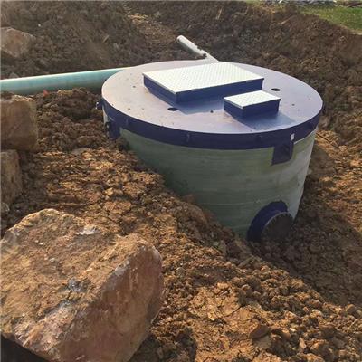玻璃钢泵站3.8米污水提升一体化泵站地埋式污水一体化泵
