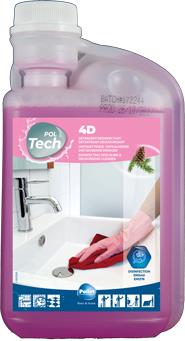 普莱特4D清洁剂：消毒杀菌、除垢、净味、清洁