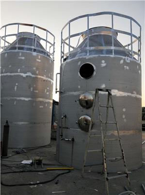 安徽宿州厂家直销pp喷淋塔酸碱废气处理设备洗涤塔