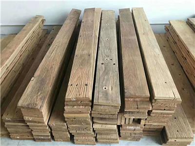 陕西老榆木板材厂家 原生态风化老门板