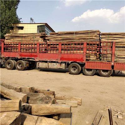 杭州风化老榆木板材厂家直销 老榆木台面板 纹理通达清晰