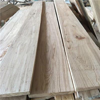 吉林老榆木护墙板生产厂家 原生态板材 抗压性能好