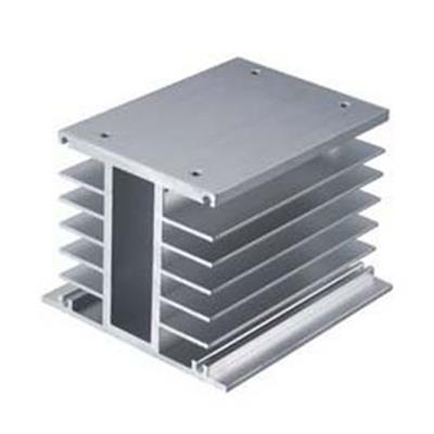 各种规格铝制散热器6063T5/6061T6电机外壳