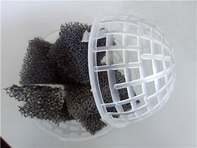 湛江多孔旋转球型悬浮填料悬浮球填料厂家 使用寿命长