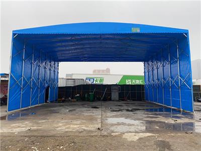 荆州地区大型推拉棚厂家直销定做雨棚户外活动遮阳棚推拉式排档雨棚