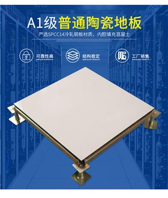 上海兰贝陶瓷面静电地板机房监控室地板600*600*40