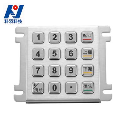 深圳厂家适用于工业设备金属加密键盘可定制KY-3088X