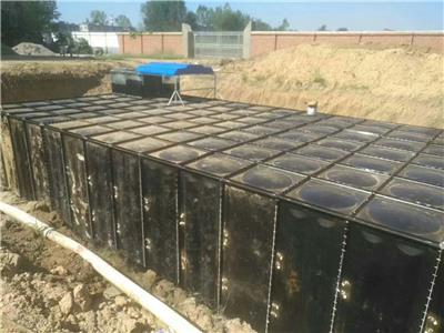 菏泽不锈钢箱泵一体化水箱 屋顶箱泵一体化水箱 1-1000吨可定制