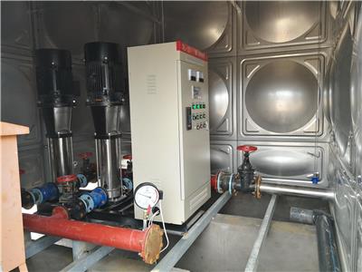 宣城箱泵一体化水箱生产厂家 箱泵一体化水箱定制 板厚吨足