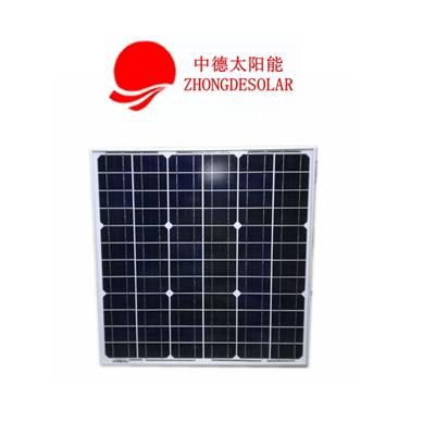 东莞厂家供应太阳能监控系统，太阳能路灯发电板 40w太阳能电池板