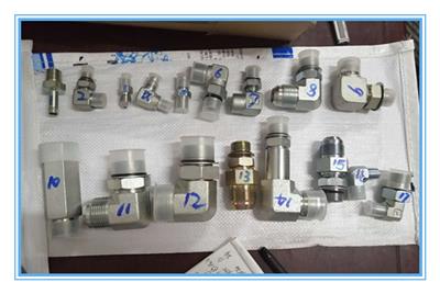 伊顿标准液压管接头&小松挖机**液压管接头生产厂