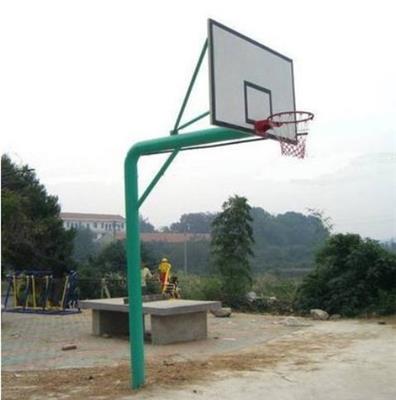 地埋圆管篮球架 可定制结实耐用抗风化质量好 篮球户外运动器材