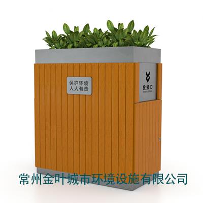 防腐木多分类回收箱垃圾桶厂家直销常州垃圾桶定制可定制