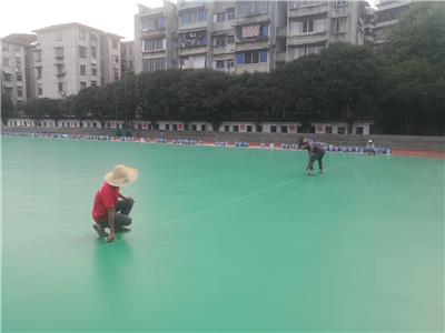 阿坝藏族羌族自治州pvc篮球场,PVC篮球场施工工艺