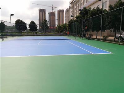 郑州网球场生产厂家,丙烯酸网球场一平方米价格