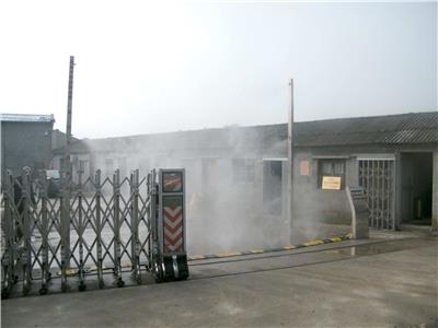 柳州喷雾消毒系统公司 禽畜养殖车辆消毒通道 产品操作简单