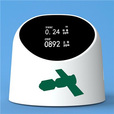 三椿Samcheun 家用空气检测仪智能桌面式迷你便携 室内空气监测仪