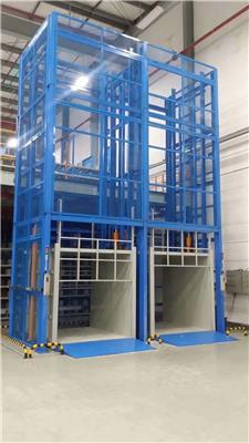 厂家定制室内单轨导轨式升降机 室外双轨式升降机 简易货梯