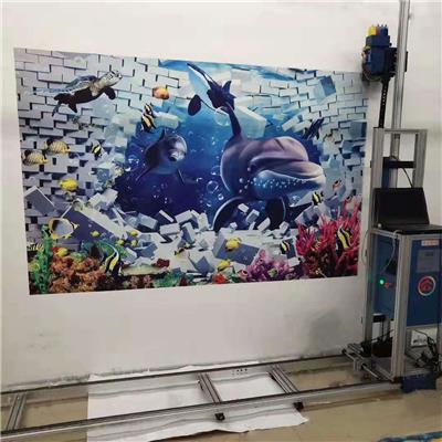 HC-T5创业致富3d广告壁画打印机墙绘机全自动