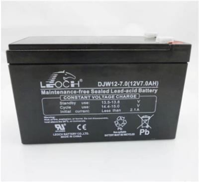 理士DJW12-7.0 12v7ah蓄电池 免维护 门禁后备电源 ups电池 12伏