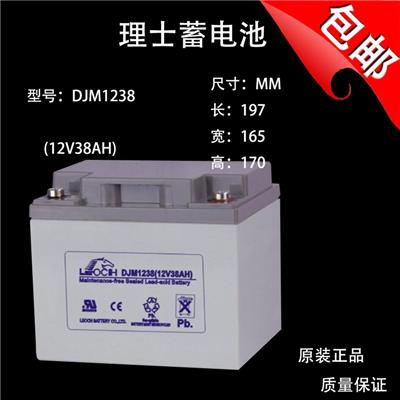 理士电池DJM1238 不间断电源电池 理士12V38AH EPS电源铅酸蓄电池