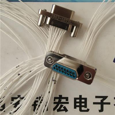 西安锦宏生产J30JZ/XN9TJCAL01压接式低插拔力矩形连接器