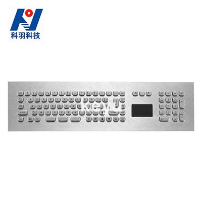 适用于大型工业设备嵌入式带触摸屏鼠标金属键盘