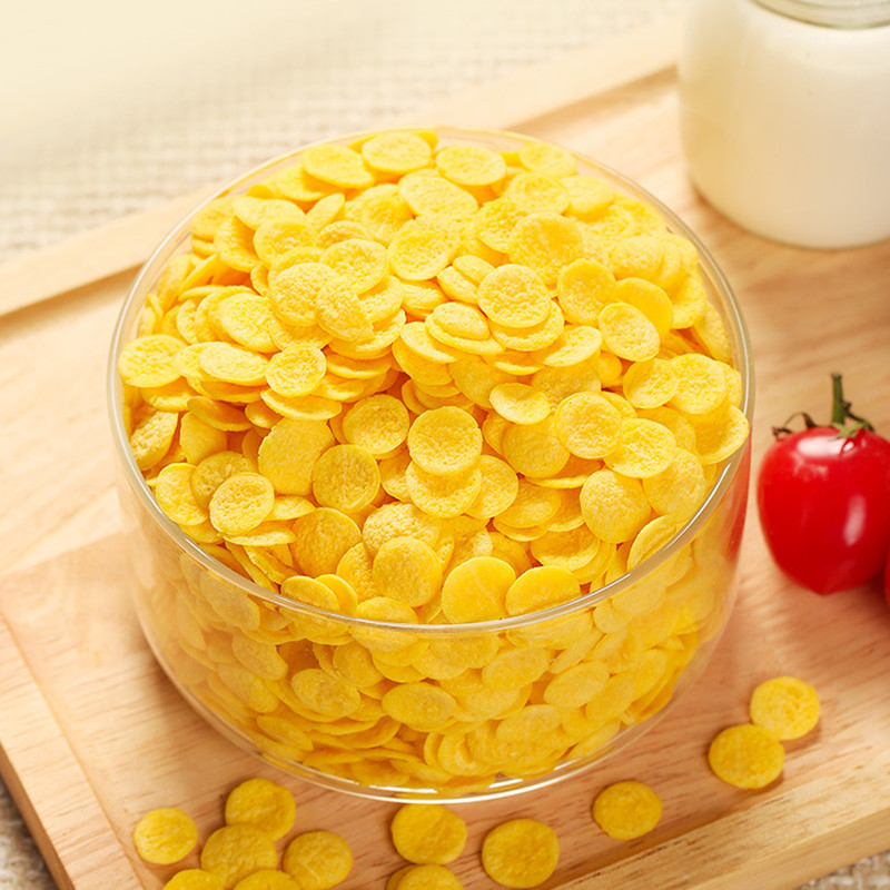 早餐谷物膨化食品设备生产线 全自动玉米片生产线